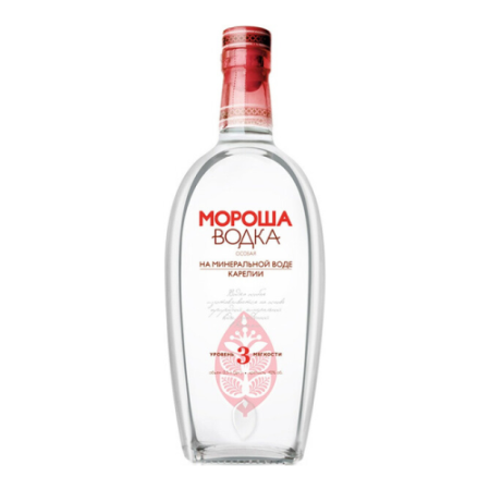 Водка "Мороша" Уровень мягкости №3, 0.1 л