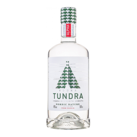 Водка "Тундра" Нордик Нейче, 0.5 л