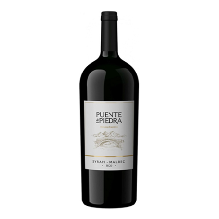 Вино "Puente de Piedra" Tinto Semi Seco, 1.5 л