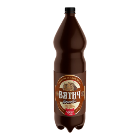 Пиво Вятич, Бочковое, 1,35 л ПЭТ