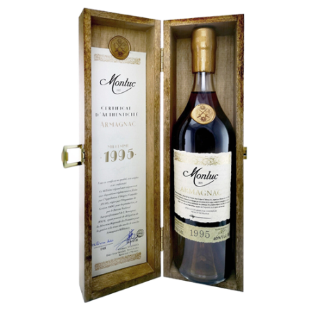 Арманьяк Монлюк Арманьяк Напиток крепкий из дистиллята винного для бренди п/у 0,7л/6 Франция 1995
