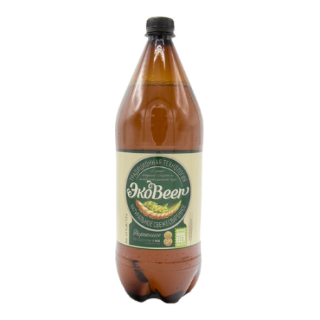 Пиво Афанасий, "ЭкоБир", в пластиковой бутылке, 1.4 л