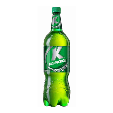 Пиво "Клинское" Светлое, 1,3 л ПЭТ