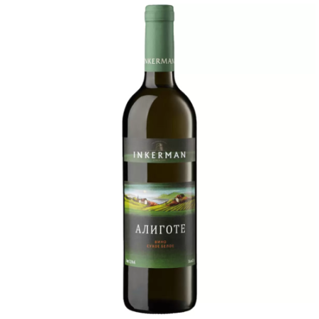 Вино Инкерман, Алиготе, 0.7 л