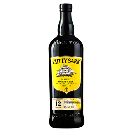 Виски "Cutty Sark" 12 Years Old, 0.7 л