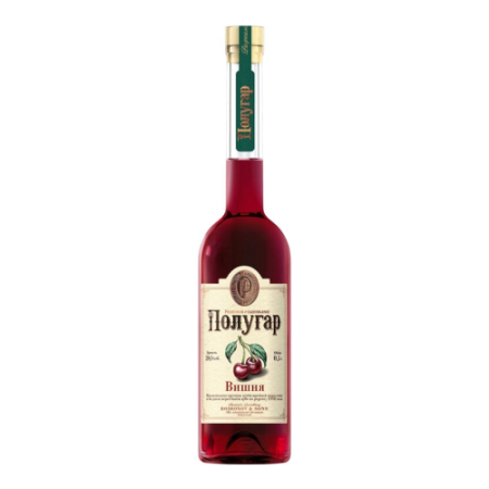Водка "Polugar" Cherry, 0.5 л