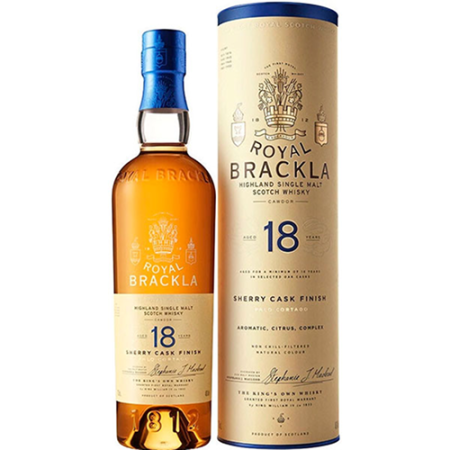 Виски "Royal Brackla" 18 Years Old, in tube, 0.7 л