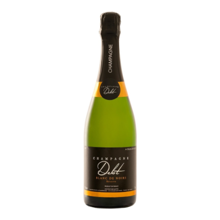 Шампанское Champagne Delot, Blanc de Noirs Reserve
