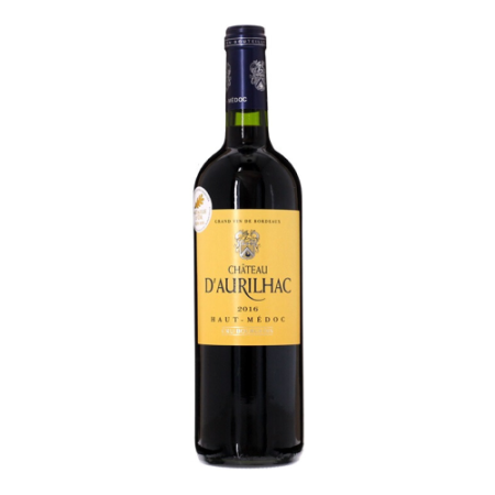 Вино Chateau D'Aurilhac, Cru Bourgeois, Haut-Medoc AOC, 2016