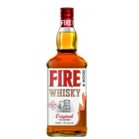 Виски "Fire & Wood" Blended, 0.7 л