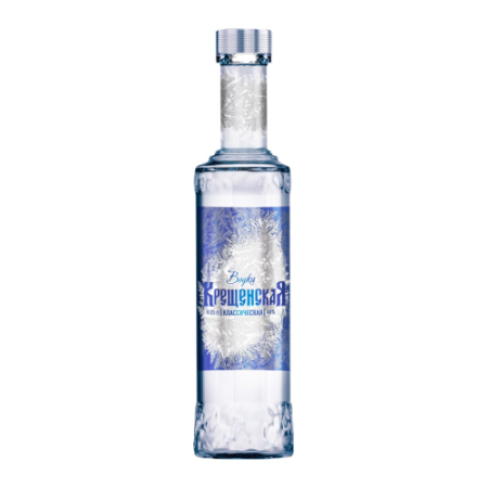 Водка "Крещенская" Классическая, 0.25 л