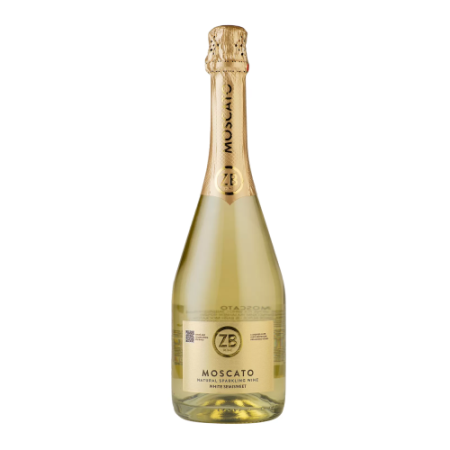 Вино игристое белое полусладкое ZB Moscato White Semisweet