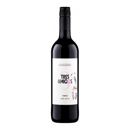 Вино "Tres Amigos" Tinto Semi Dulce