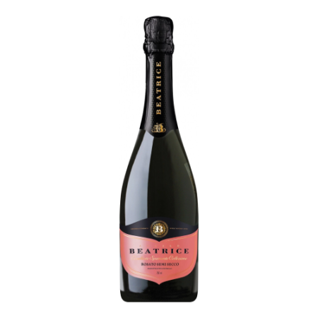 Игристое вино "Beatrice" Rosato Semi Secco (Russia)