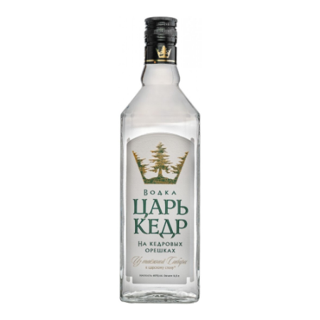 Водка "Царь Кедр", 0.5 л
