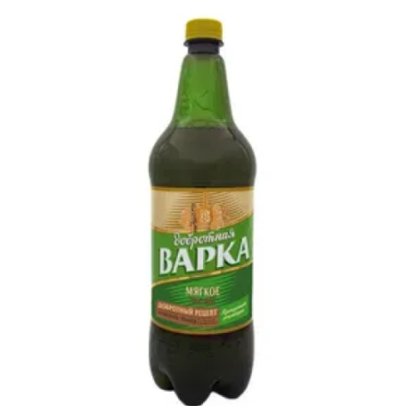 Напиток пивной "ДОБРОТНАЯ ВАРКА МЯГКОЕ" фильтрованный пастеризованный 1,15 л/6 ПЭТ 4,1% Россия
