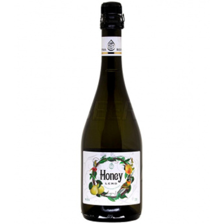 Медовуха фильтрованная пастеризованная "ХАНИ" Медовая игристая Солнечная груша" 0,75 л стекло 5,5% Россия