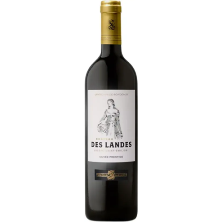 Вино Chateau des Landes, "Cuvee Prestige", Lussac-Saint-Emilion AOC, 2019