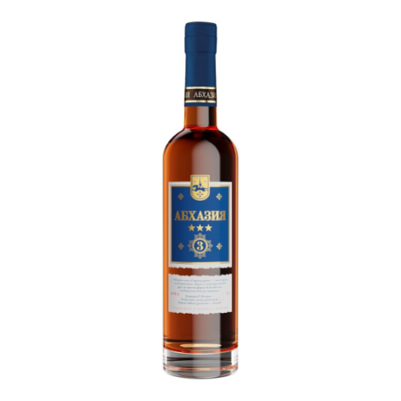 Коньяк Абхазия 3 года, 0.5 л