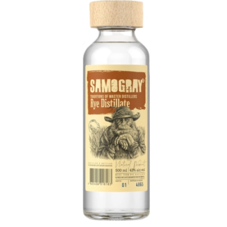 Водка "Samogray" Rye Distillate, 0.5 л