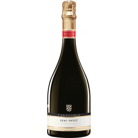 Игристое вино "Фанагория" Белое полусладкое