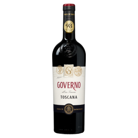 Вино Duca di Saragnano, "Governo" Rosso Toscano IGT
