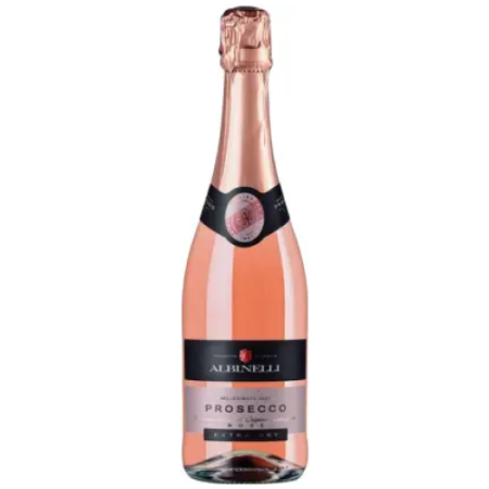 Игристое вино вино Albinelli Prosecco DOC Extra Dry Rose Millesimato, 2021