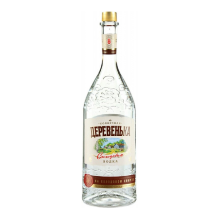Водка "Солнечная деревенька", 0.7 л