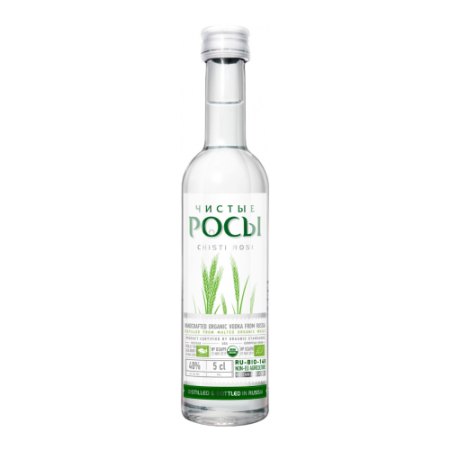 Водка "Чистые Росы", 50 мл