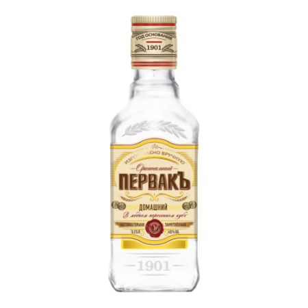 Ликер Русский Север, "Первакъ" Домашний Замутнённая, горькая настойка, 250 мл