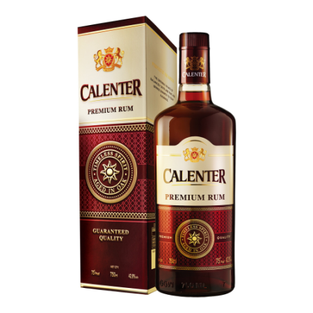Ром "Calenter" Premium, gift box, 0.75 л