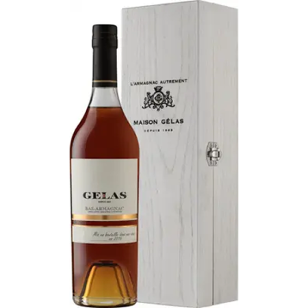 Желас Ба Арманьяк год урожая 1963 Арманьяк в деревянном футляре 0,7л/6 Франция