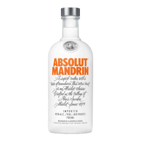 Водка "Absolut" Mandrin, 0.7 л