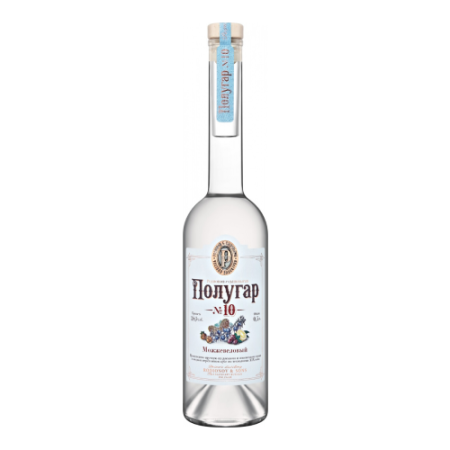 Водка "Polugar" №10, Juniper, 0.5 л