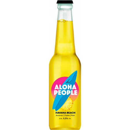 Коктейли "Hi, Aloha People" Havana Beach, 0.33 л