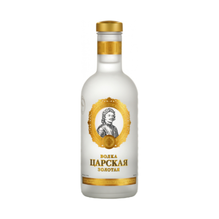 Водка "Царская" Золотая, 50 мл