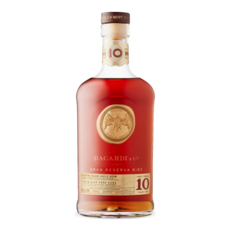 Ром "Bacardi" Gran Reserva Diez, 0.7 л
