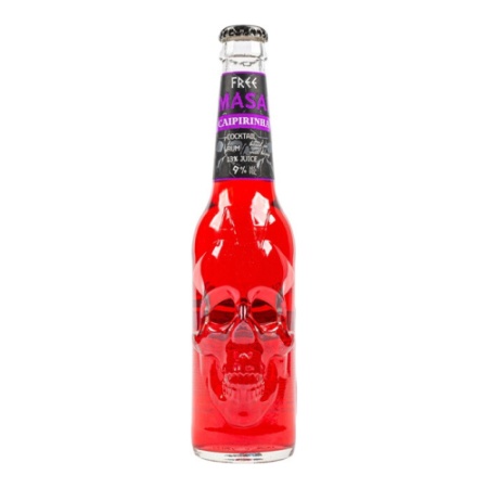 Коктейли "Free Masai" Caipirinha Blackberry Flavour, 0.33 л