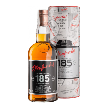 Виски "Glenfarclas" 185-th Anniversary, in tube, 0.7 л