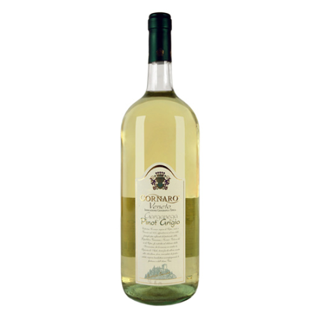 Вино "Cornaro" Pinot Grigio, Veneto IGP, 1.5 л