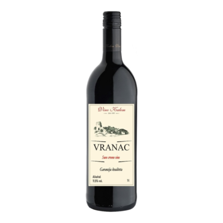 Вино Vino Kalem, Vranac Suvo, 1 л
