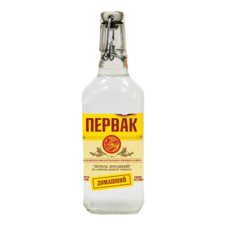 Ликер "Первак" Домашний, настойка горькая, 0.5 л