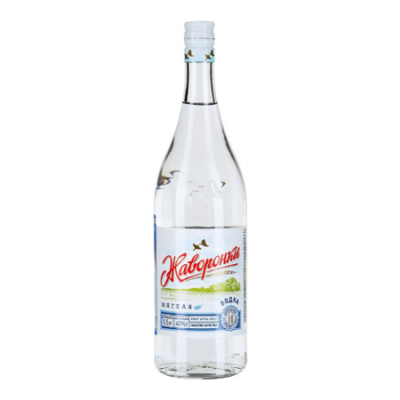 Водка "Жаворонки" Мягкая, 0.5 л