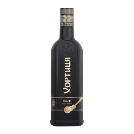 Водка "Хортиця" Блэк, 0.5 л