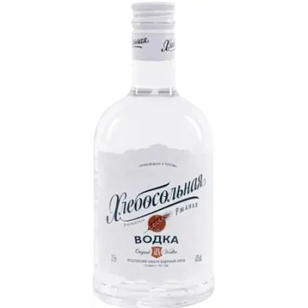 Водка "Хлебосольная" Ржаная, 0.5 л
