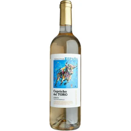Вино "Capricho del Toro" Airen Semidulce 0.75 л.