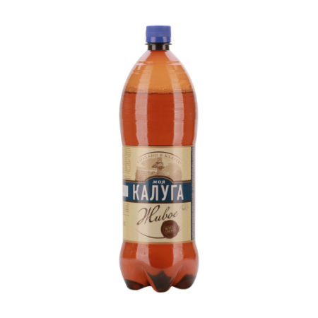 Пиво МОЯ КАЛУГА Живое светлое алк.4,5% ПЭТ, Россия, 1.42