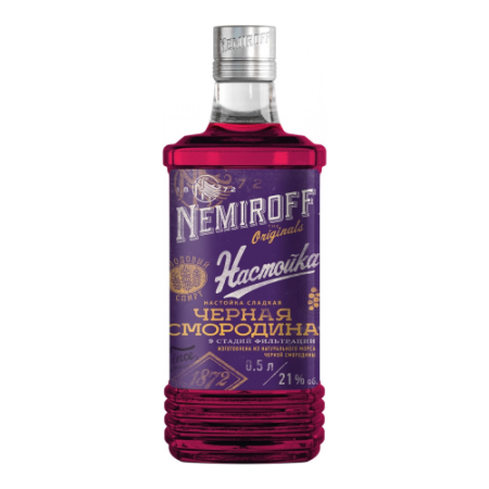 Ликер OPVZ, "Nemiroff" Black Currant, 0.5 л