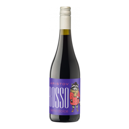 Вино "Aristov" Rosso semi-dolce