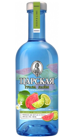 Настойка горькая "ЦАРСКАЯ ОРИГИНАЛЬНАЯ ГУАВА ЛАЙМ (CZAR'S ORIGINAL GUAVA LIME)"  0,5 л  Россия